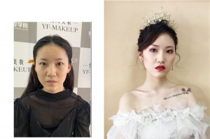 2019年4月西安悦风美妆学院“争艳杯“化妆作品评选