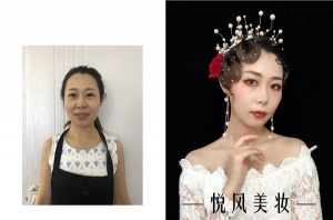 2019年8月西安悦风美妆学院“如画杯“彩妆作品评选
